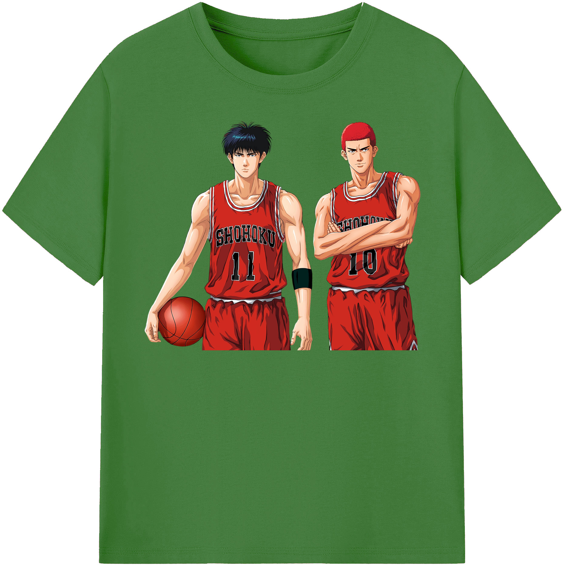 （画像用） SLAM DUNK／スラムダンク レディースカジュアルプリントTシャツ（綿100％）
